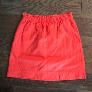 J. Crew linen skirt